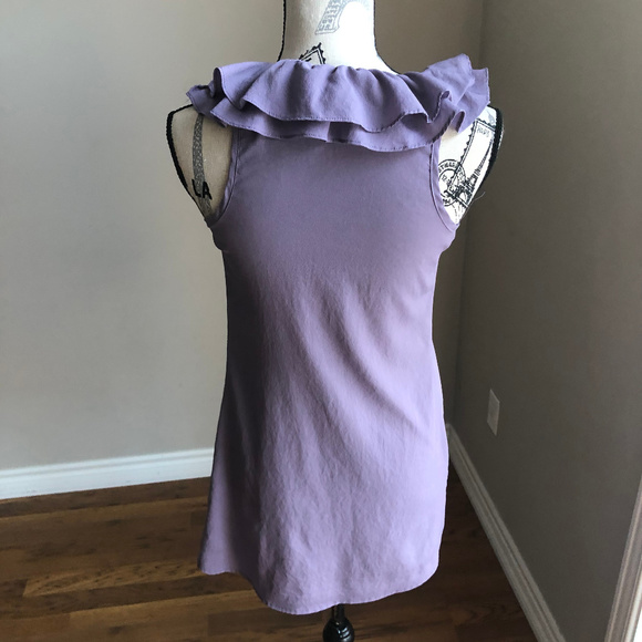 Anthropologie Pins & Needles Shift dress w/ruffles - Picture 4 of 6